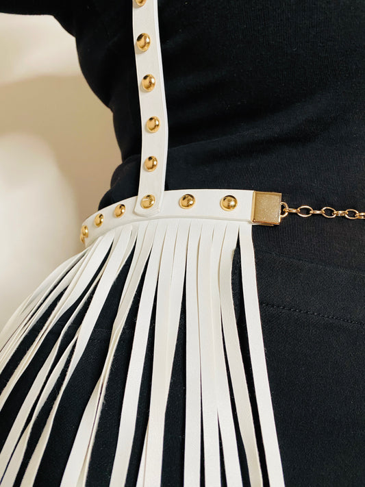 XENA Fringe Harness Belt