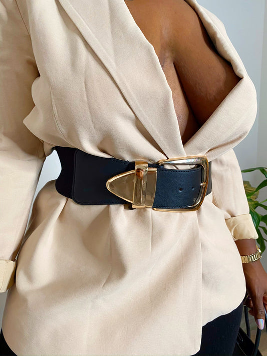 Standout Oversized Buckle Belt